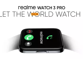 It's official: realme Watch 3 Pro with a large AMOLED screen, GPS and calling function will be unveiled on September 6