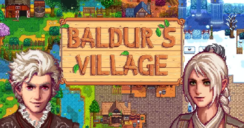 Baldur's Village - фанатский мод для Stardew Valley, который переносит в игру героев из Baldur's Gate 3 