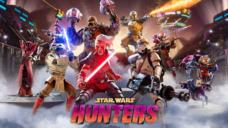 De mobiele shooter Star Wars: Hunters ...