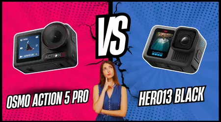 DJI Osmo Action 5 Pro vs GoPro HERO13 Black: Comparison