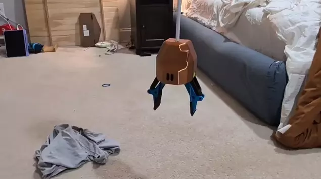 Stringman is a ceiling-mounted robot that ...