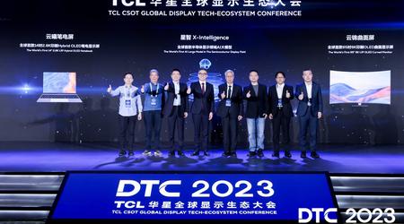TCL представила куполоподібну панель 4K OLED з частотою оновлення 120 Гц і дисплей 8K 2D/3D