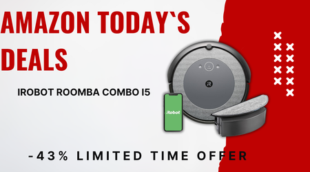 iRobot Roomba Combo i5 Robot Vacuum & Mop: Whopping 43% Discount - Now Only $199.00!
