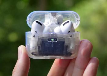 In the style of Nothing: the creator of the first USB-C iPhone has 3D-printed a transparent case for AirPods Pro