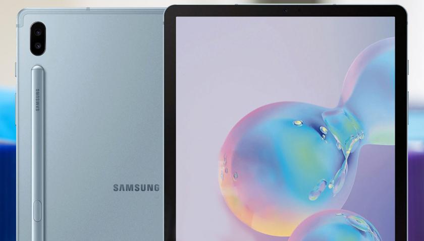 Клавиатура с тачпадом, стилус и двойная камера: новые изображения планшета Samsung Galaxy Tab S6