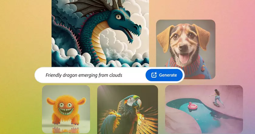 Инструменты ИИ Adobe Firefly стали доступны для коммерческого использования