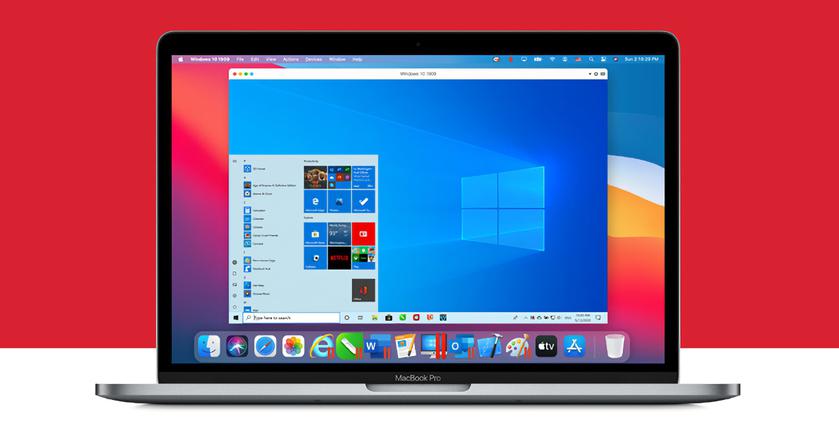 parallels desktop to run mac on windows 10