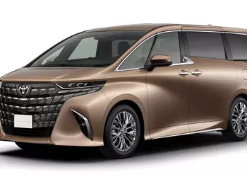 Toyota has unveiled Japan's first PHEV minivans Alphard and Vellfire