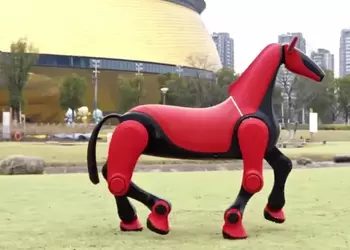 Непрактично, но почему бы и нет? — китайские разработчики показали робо-коня