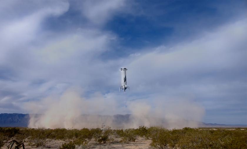 Blue Origin успешно запустила ракету New Shepard после 15-месячной паузы из-за аварийного завершения миссии NS23