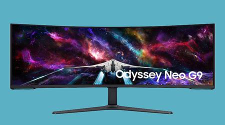 The giant Samsung Odyssey Neo G9 monitor with a 57-inch 240Hz display goes on sale now