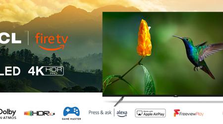 TCL CF6 Series 4K Fire TV: лінійка смарт-телевізорів з QLED-панелями до 55 дюймів, підтримкою HDR10+, Amazon Alexa і HDMI 2.1