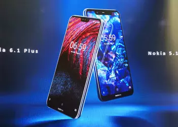Смартфоны Nokia 6.1 Plus и Nokia 5.1 Plus представлены официально