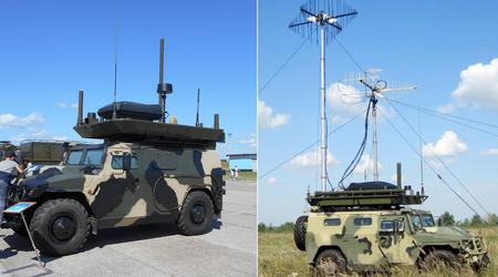 Special Operations Forces destroyed a new Russian electronic warfare system "Leer-2" based on the Tiger-M armoured vehicle