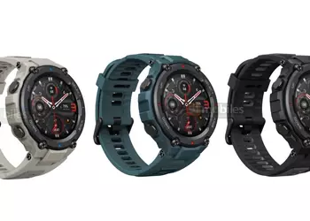 В сеть утекли изображения и подробные характеристики ударопрочных смарт-часов Amazfit T-Rex Pro