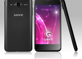 Android-смартфон Gigabyte GSmart Simba SX1 с двумя радиомодулями