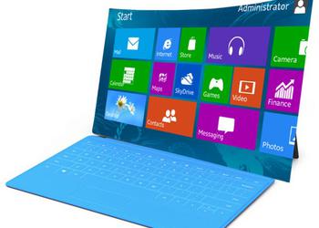 Третья версия планшета Microsoft Surface выйдет с изогнутым дисплеем