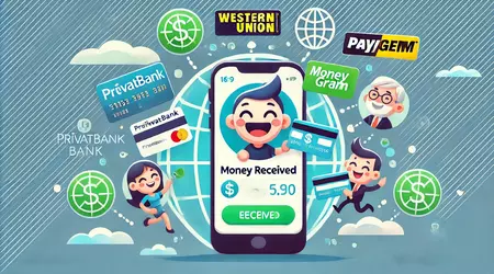 Українці завели в країну в 2024 році  4 мільярди доларів через Приватбанк