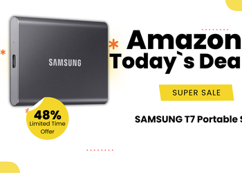 SAMSUNG T7 2TB Portable SSD Bundle – Now $130 Off!