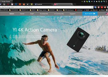 Технические характеристики обновленной экшн-камеры Xiaomi Yi 4K Action Camera