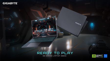 Gigabyte G6 - ігровий ноутбук з Intel Core 13-го покоління, відеокартами GeForce RTX 40 і 165-Гц дисплеєм