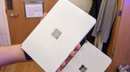 Microsoft Surface Neo with two screens spotted in photos