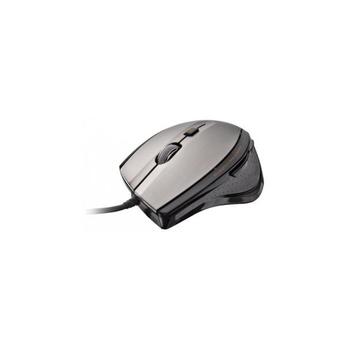 Trust MaxTrack Mouse Silver-Black USB