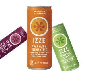 Izze Sparkling Juice (Blackberry, Grapefruit, Clementine, Apple)