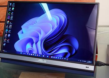 Recenzja przenośnego monitora ASUS ZenScreen OLED MQ16AH z jasną matrycą OLED i cienką metalową obudową