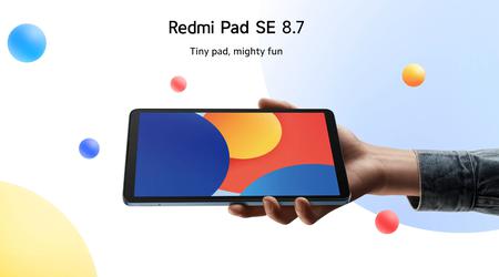 Redmi Pad SE 8.7 з 4G, екраном на 90 Гц і чипом MediaTek Helio G85 дебютував у Європі