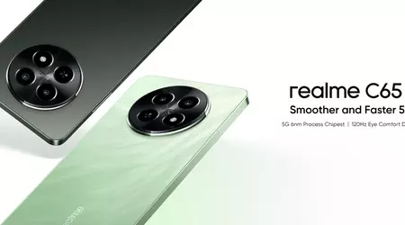 Realme C65 5G: 120Hz display, MediaTek Dimensity 6300 chip and 5000mAh battery for $119