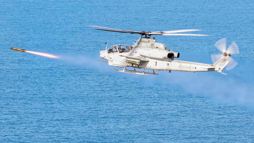 Marine Corps will equip AH-1Z Viper helicopters with AIM-9X Sidewinder Block II and AIM-120 AMRAAM missiles with a launch range of up to 180 km