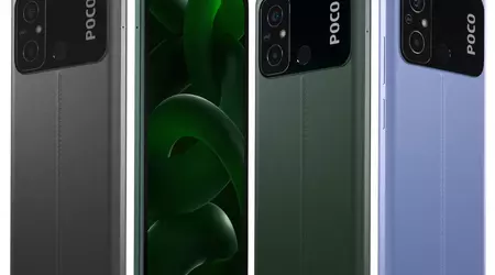 POCO C55 : écran de 6,71″, processeur MediaTek Helio G85, protection IP52 et batterie 5000mAh pour 115 $.