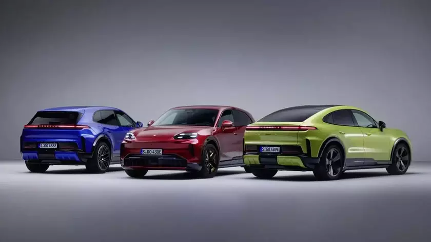 Обновленный Porsche Cayenne Electric 2027 модельного года