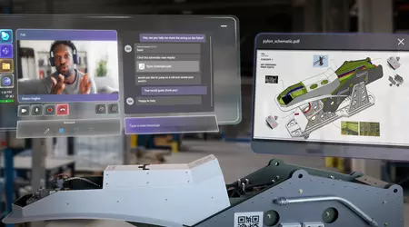 HoloLens 2 has full integration with Microsoft Teams