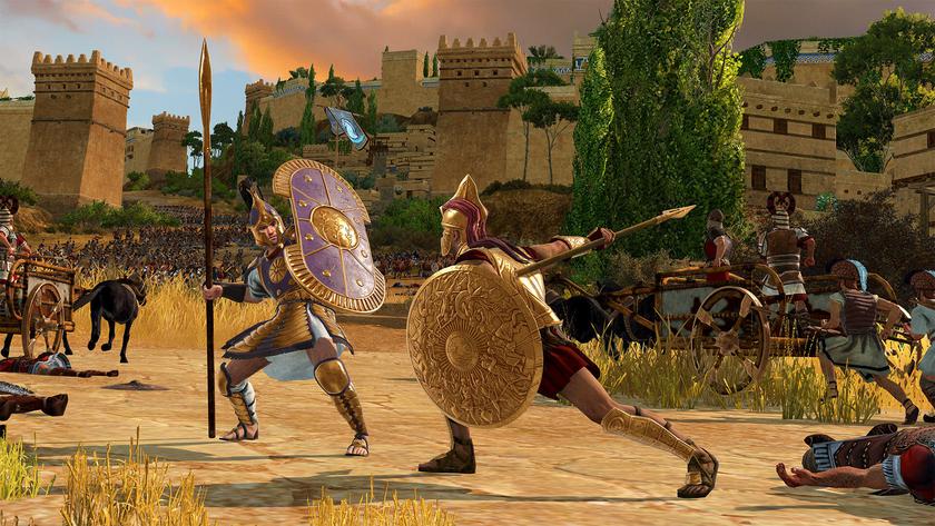 Стратегия A Total War Saga TROY вышла в Epic Games Store, и первые 24 часа раздается бесплатно