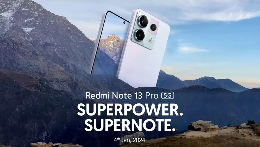 Xiaomi подтвердила, что 4 января покажет Redmi Note 13 Pro с чипом Snapdragon 7s Gen 2 на борту