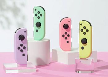 Nintendo представила новые пастельные наборы контроллеров Joy-Con