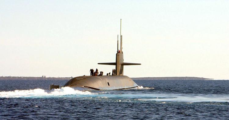 Die USA haben das atomgetriebene U-Boot ...