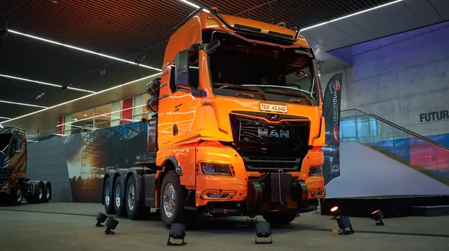 MAN Unveils Powerful TGX Truck Capable ...