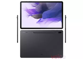 Samsung Galaxy Tab S7 Lite 5G in a quality image: thin bezel display, S Pen and dual camera