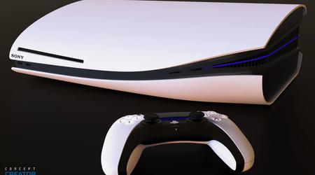 Black and white style: Concept Creator designer showed concept renders of the Sony PlayStation 5 Pro game console