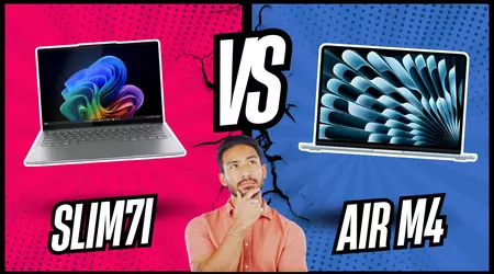 Lenovo Slim7i vs Apple MacBook Air M4: Comparison