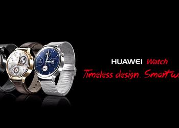 MWC 2015: красивые часы Huawei Watch и фитнес-браслет второго поколения TalkBand B2