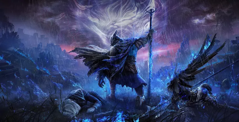 Новый Арт Elden Ring от фанатов: Ночные Зоркие 'Nightreign'