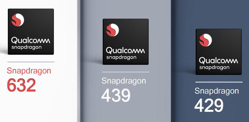 Qualcomm представила чипы Snapdragon 632, 439 и 429 с зачатками ИИ