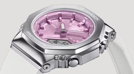 Casio launches new GM-S2110 hybrid watch with coloured stainless steel bezel in the US