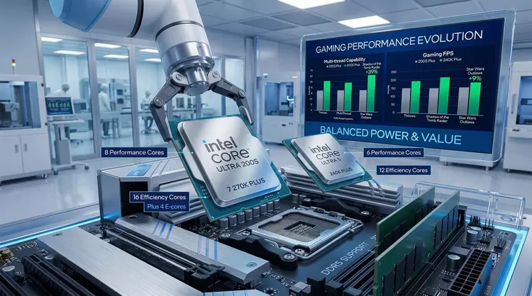 Intel Core Ultra 200S Plus : ...