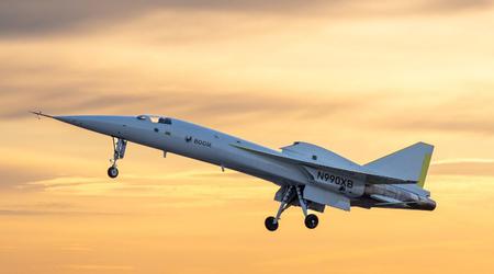 Boom Supersonic prototype supersonisch vliegtuig maakt succesvolle eerste vlucht