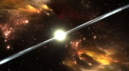 The most powerful gamma-ray burst in history gave birth to a black hole and trapped Earth despite being 2.4bn light years away